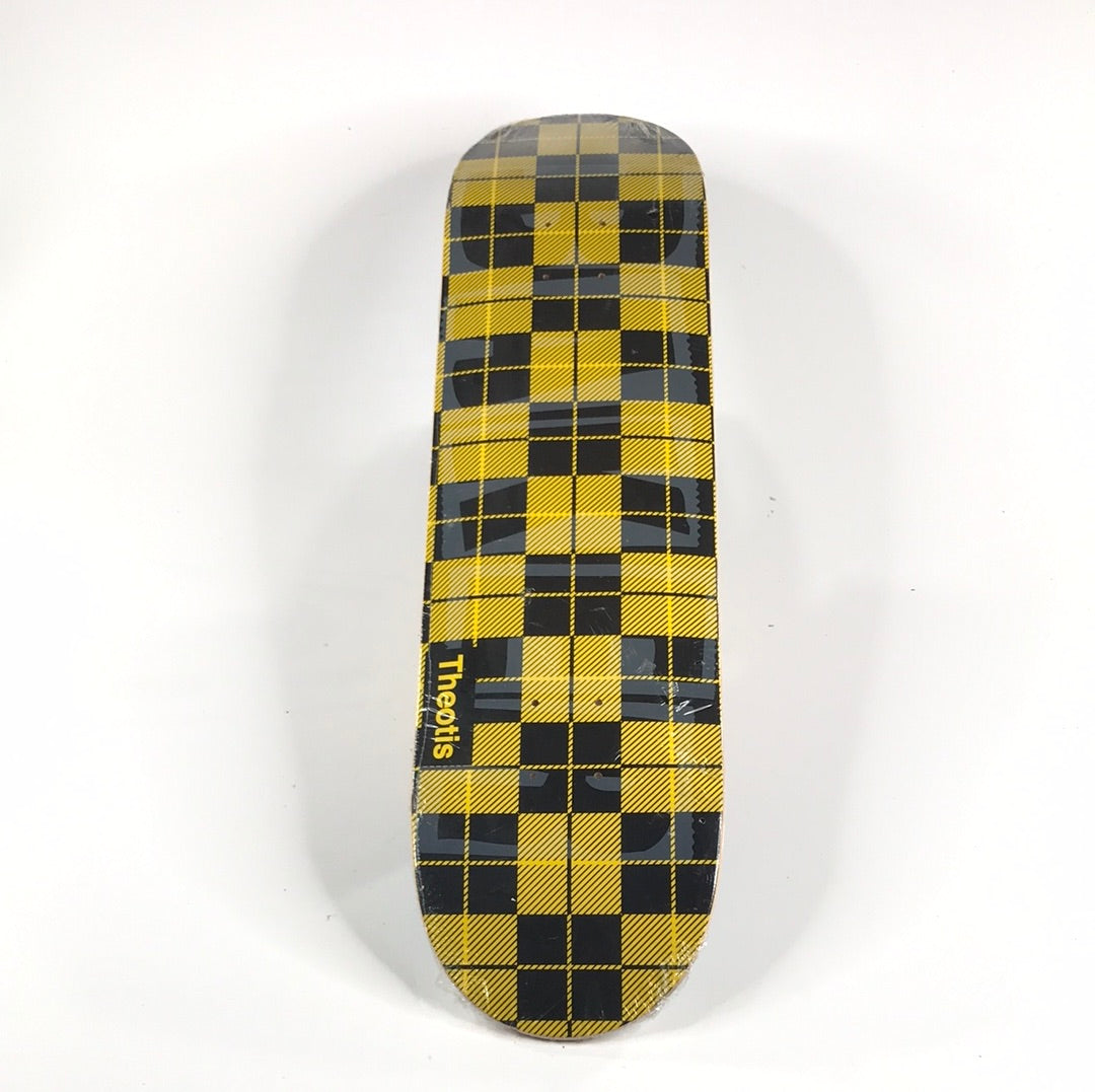 Baker Theotis Beasley Plad Black/Yellow 8.0 Skateboard Deck