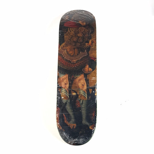 Fucking Awesome AVE Ancient Drawings Demons Embossed Brown 8.25'' Skateboard Deck