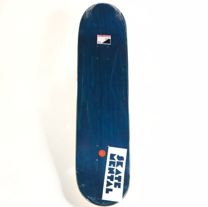Skate Mental Dan Plunkett Be Nice Wood Grain 8 Skateboard Deck