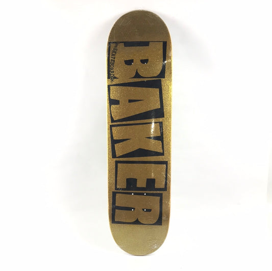 Baker Team Classic Logo Gold 8.4'' Skateboard Deck