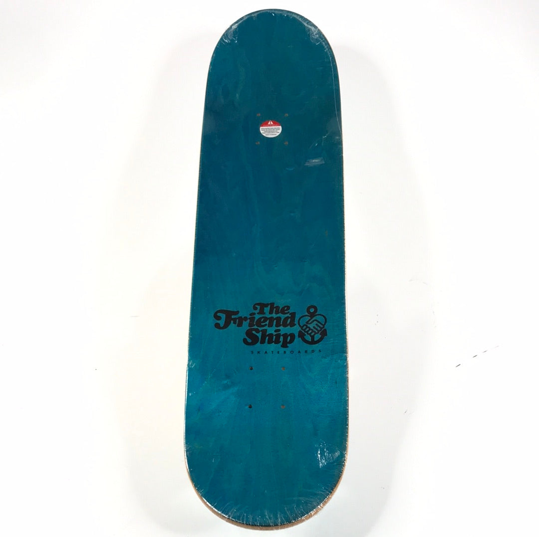 Friendship Jimmy Carlin Have You Seen Him Blue 8.0'' Skateboard Deck