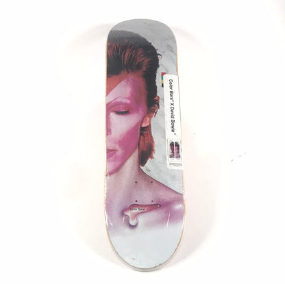 Color Bars x David Bowie Multi 8.4" Skateboard Deck