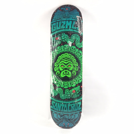 Santa Cruz Emanuel Guzman Aztec Blue/Green 8.25" Skateboard Deck