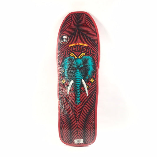 Powell Peralta Mike Vallely Elephant Red/Blue 9.8" Skateboard Deck