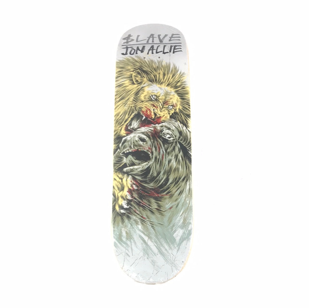 Slave Jon Allie Animal Kingdom Multi 8.25'' Skateboard Deck