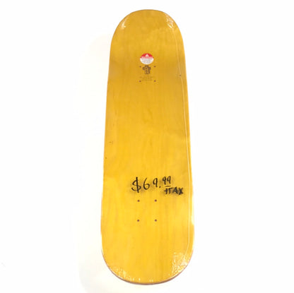 Dogtown Cross Yellow/Blue 8.75" Skateboard Deck
