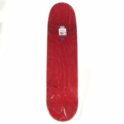Fucking Awesome Team Stamp Embossed White 8.25 Skateboard Deck