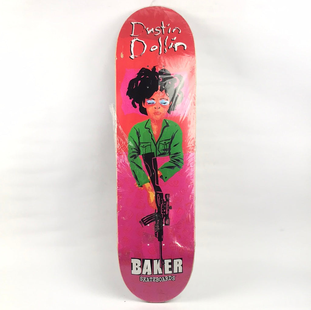 Baker Dustin Dollin Sniper Pink 8.4'' Deck – western-skate-co
