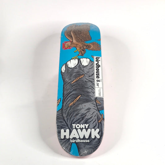 Birdhouse Tony Hawk Elephant And Hawk Blue 8.38 Skateboard Deck