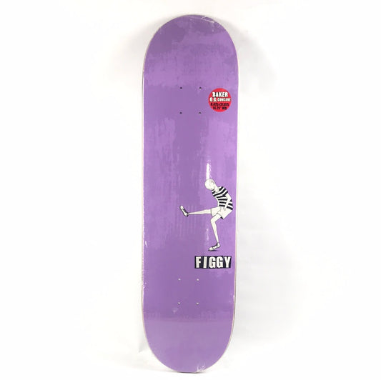 Baker Justin 'Figgy' Figueroa JF Doodles Purple 8.475" Skateboard Deck