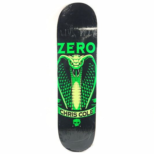 Zero Chris Cole Cobra Black/Green 8.4" Skateboard Deck