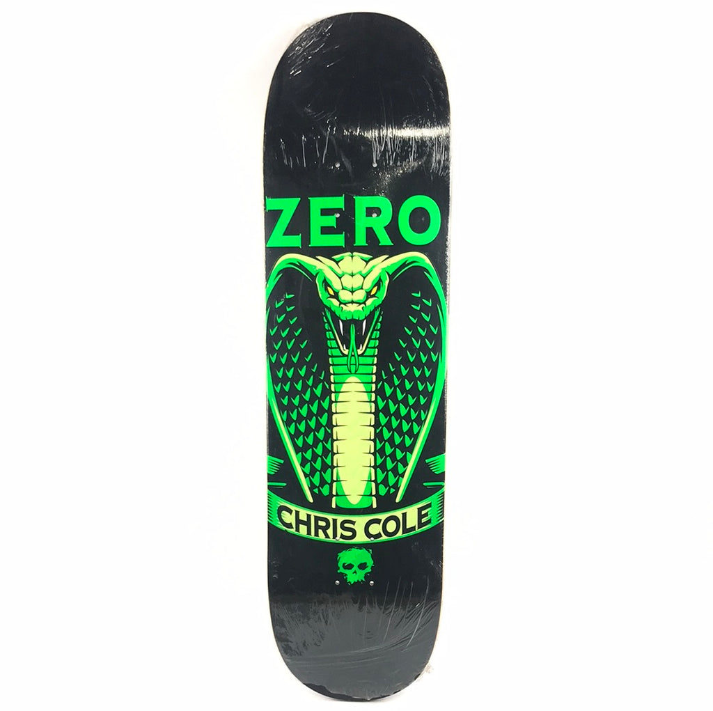 Zero Skateboards（ゼロスケートボード）Chris Cole Zero Chris Cole Cobra Black/Green 8.4