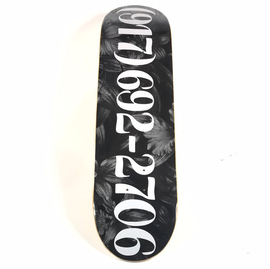 917 Nine-One-Seven Orchards Black/White 8.38" Skateboard Deck