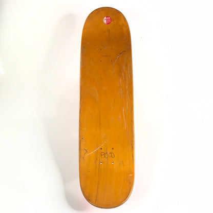 Roger Team Mustache Ride Red 8.0 Skateboard Deck