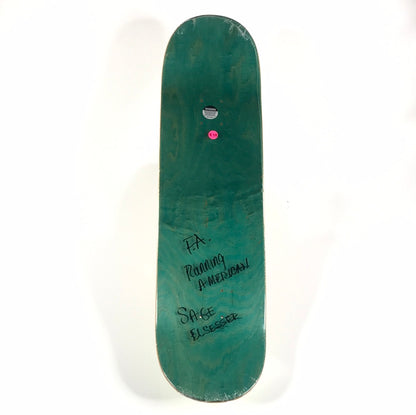 Fucking Awesome Sage Elsesser Running American Green 8.38 Skateboard Deck