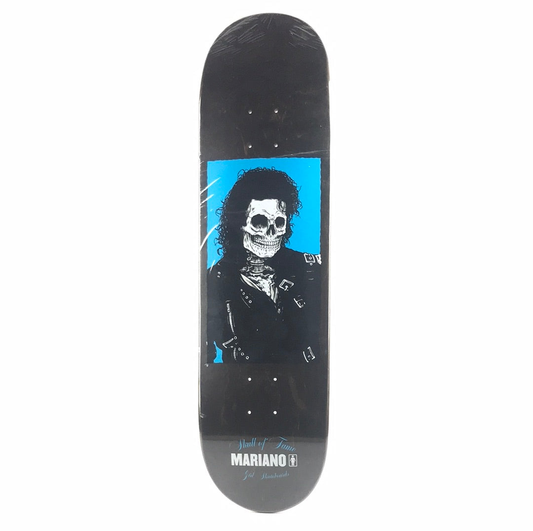 Girl Guy Mariano Skull of Fame Woodgrain 8.25 Skateboard Deck