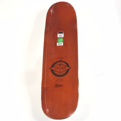 Element Julian Davidson Welcome To The Family Green Skateboard Deck Size 8.3" Vintage NOS Deck