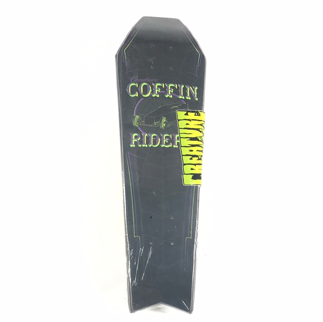 Creature Team Coffin Riders Black Skateboard Deck