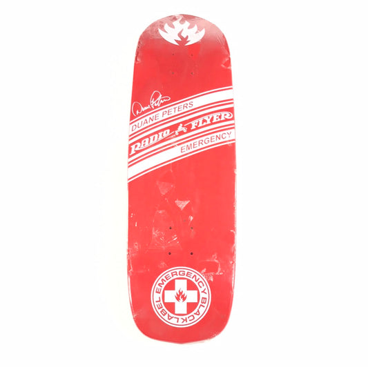 Black Label Duane Peters Radio Flyer Red 8.75 Skateboard Deck