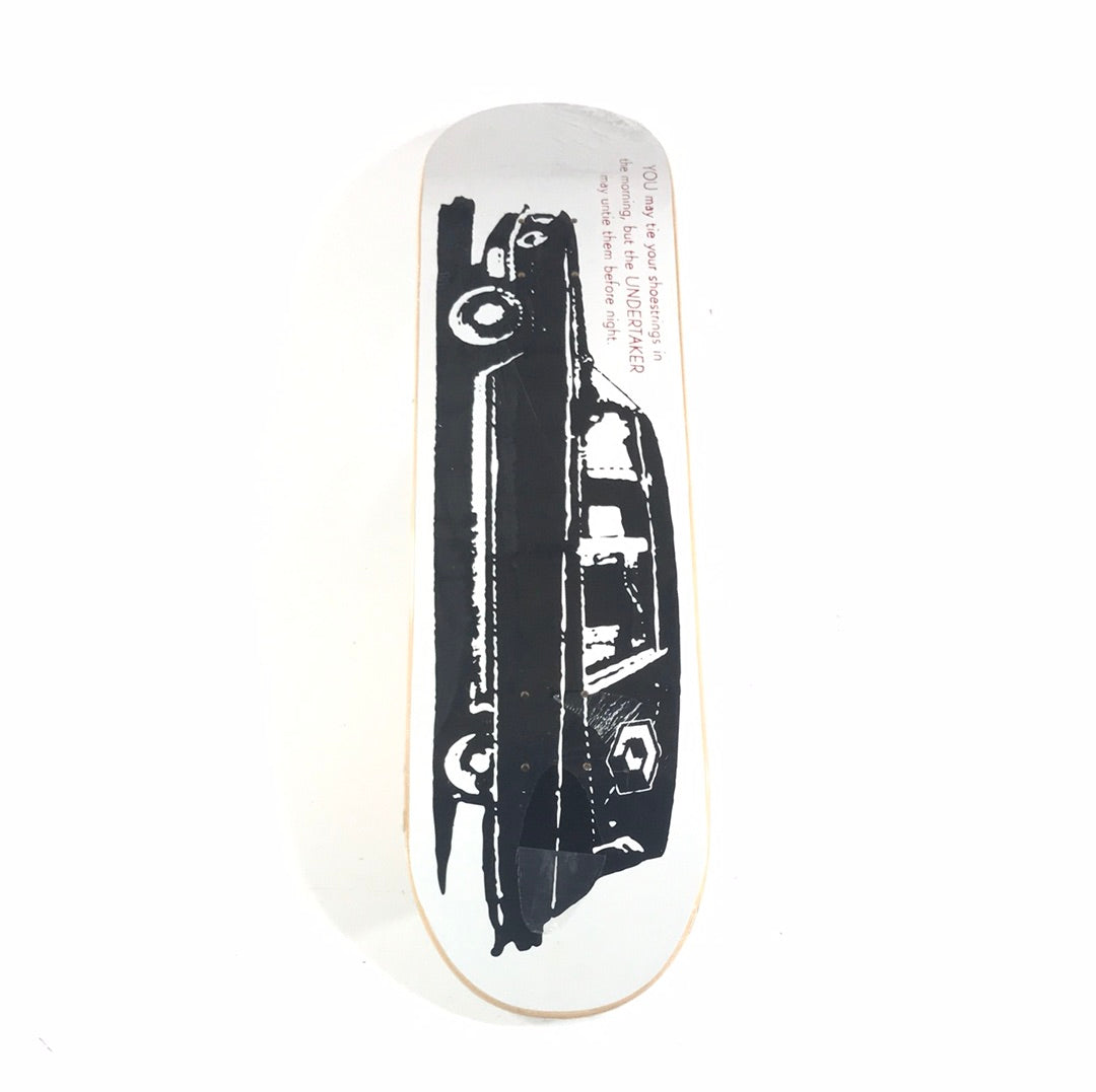 Consolidated Team Car Black/White 7.8 Skateboard Deck