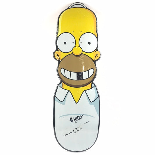 Santa Cruz Simpsons Homer Face Black 10.1'' Skateboard Deck 2012 Release