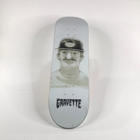 Creature David Gravette Double Face White 8.25 Skateboard Deck