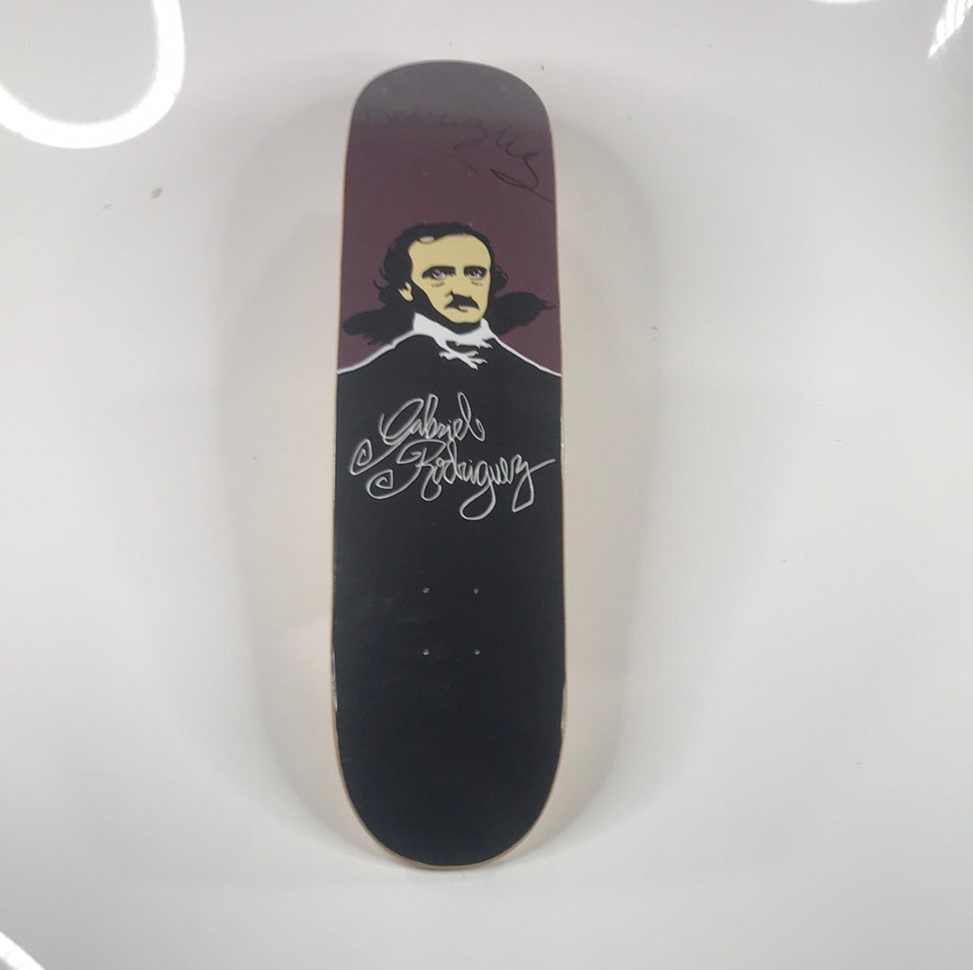 Chocolate Reproduction Gabriel Rodriguez maroon 7.75 Skateboard Deck