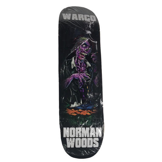 WarCo Norman Woods Zombie Assorted Colors 8.5 Skateboard Deck