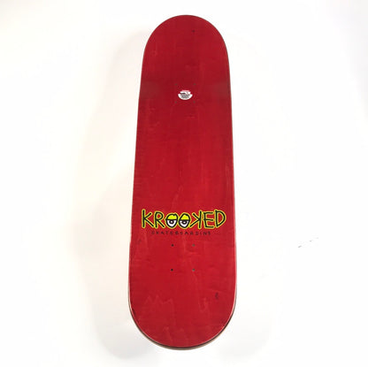 Krooked Mark Gonzales Trippy Face Multi/Black 8.125" Skateboard Deck