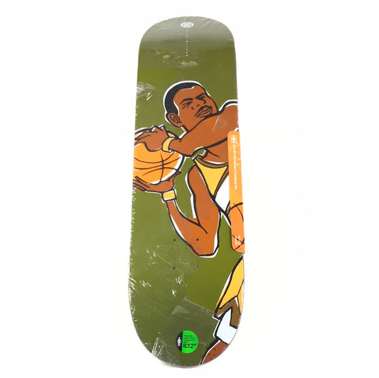 Girl Jeron Wilson Basket Ball Green 8.125 Skateboard Deck