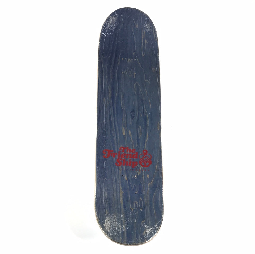 The Friend Ship Skateboads Team Magic Carpet Blue  8 1/8 Skatebaord Deck