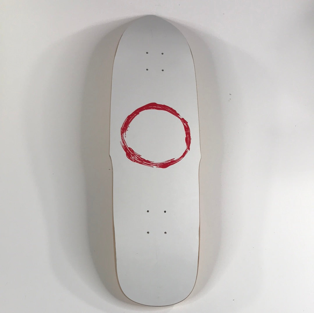 Teen Aged Steve Olson White Skateboard Deck