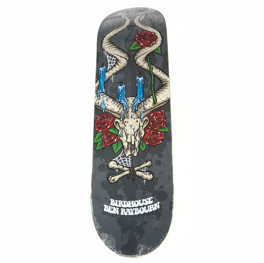 Birdhouse Ben Raybourn Candle Grey 8.25 Skateboard Deck