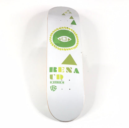 Stereo Danny Renaud Eyeball White 8.0 Skateboard Deck