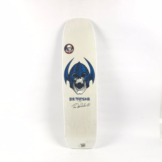 Powell Peralta Per Welinder Skull White/Blue 7.125" Skateboard Deck
