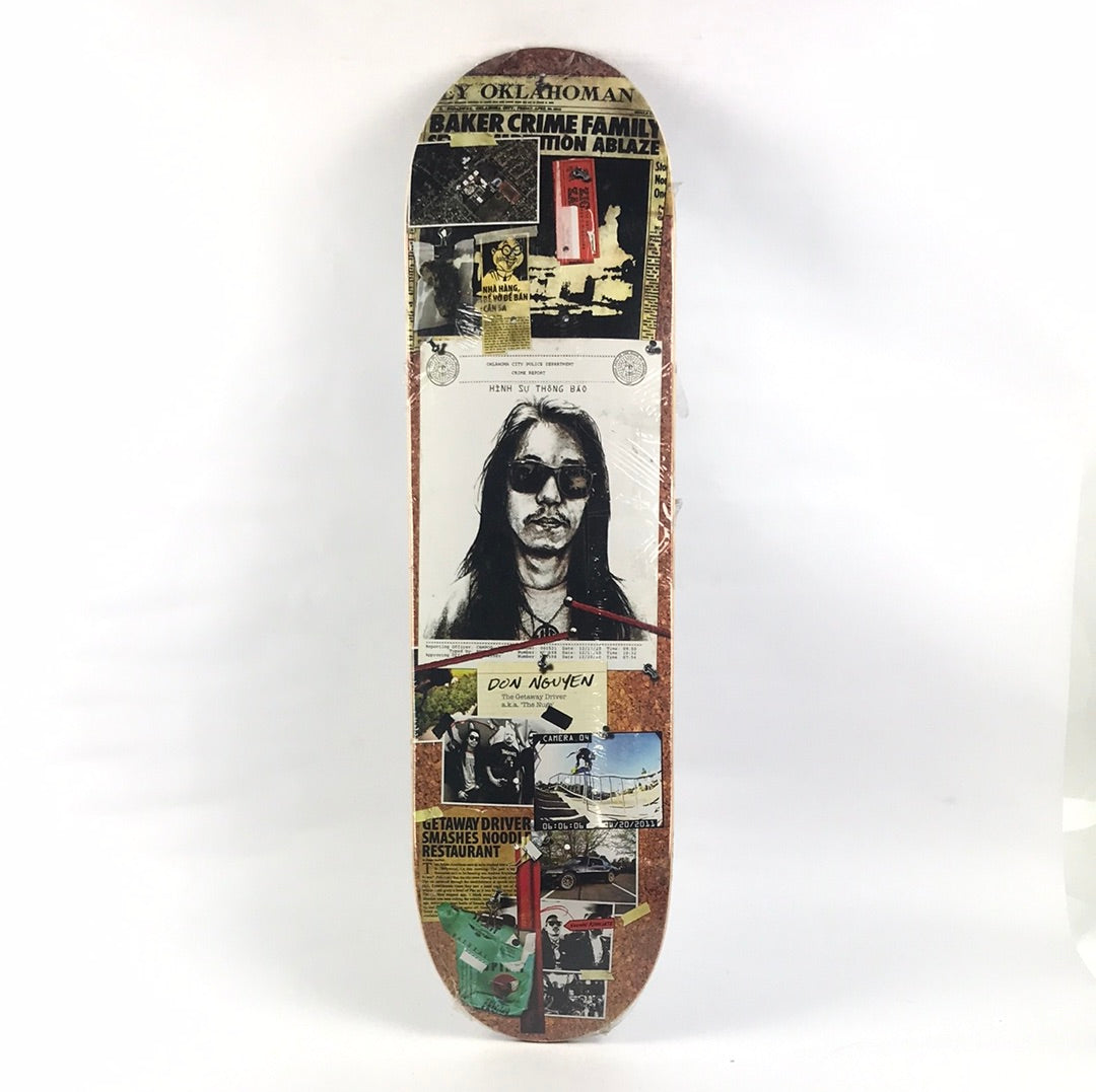 Baker Don Nuge Nguyen Baker Crime Family 8.4 Skateboard Deck