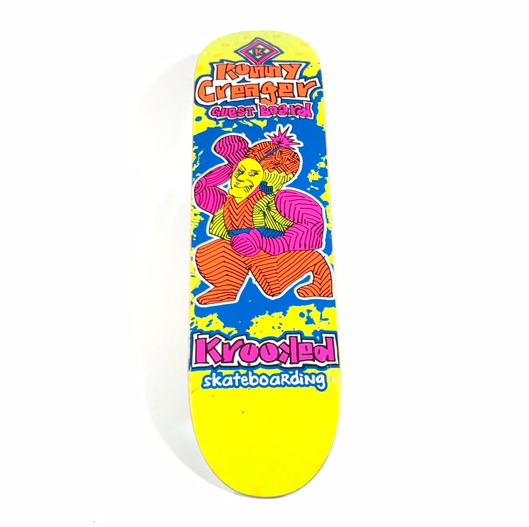 Krooked Ronnie Creager Guest Board Multi 8.0 171/250 Skateboard Deck