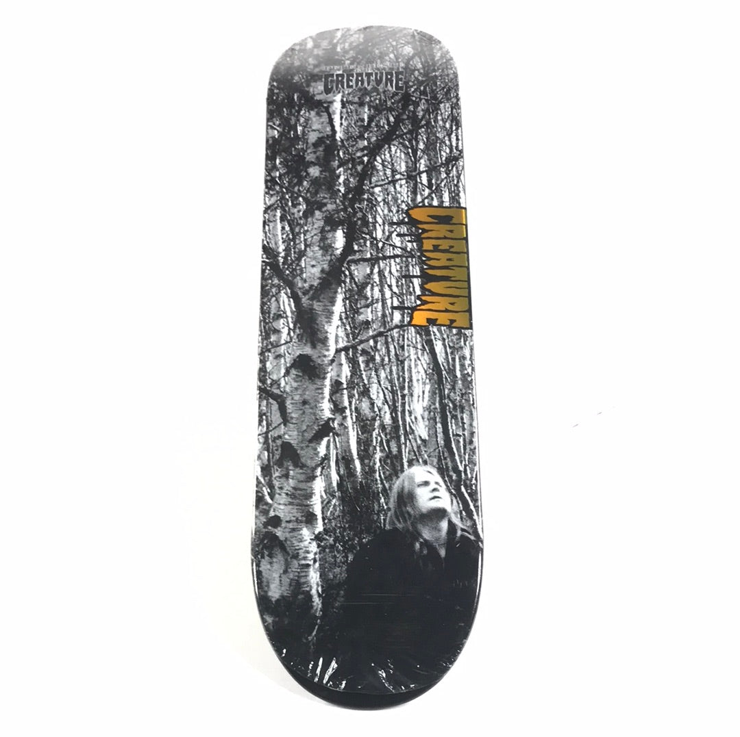 Creature Peter Beste Black Metal Black/White 8.26‚Äù Skateboard Deck