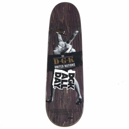 DGK x Berrics Team United Nations Multi 8.0'' Skateboard Deck