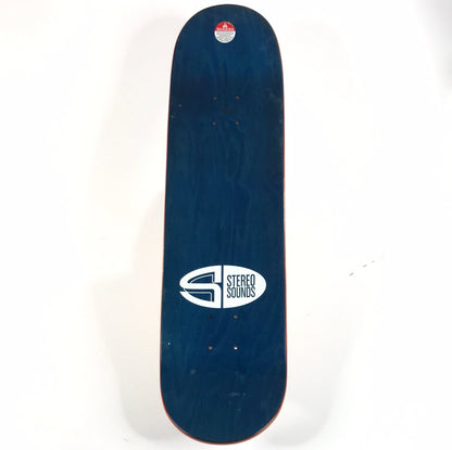 Stereo Raymond Molinar Travel Goods Multi 8.125'' Autographed Skateboard Deck