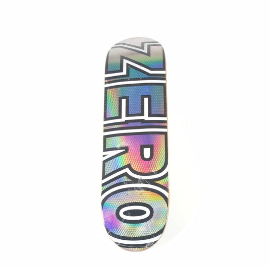 Zero Bold Reflective Black/White 8.38 Skateboard Deck
