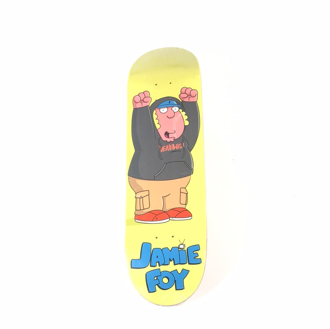 Deathwish Jamie Foy ‚ÄòJamie Griffin‚Äô Yellow 8.4 Skateboard Deck