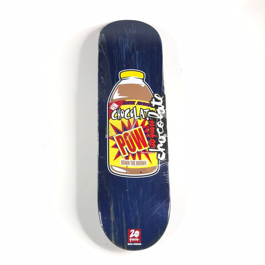 Chocolate Marc Johnson Chocolate Pow Blue 8.125 Skateboard Deck