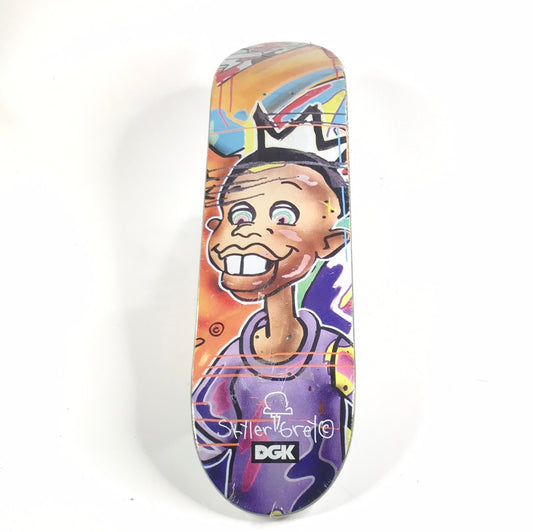 DGK Skylar Grey Kid Drawing Multi 8.10 Skateboard deck