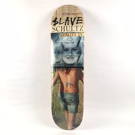 Slave Anthony Shultz Reality TV Multi 8.5'' Skateboard Deck