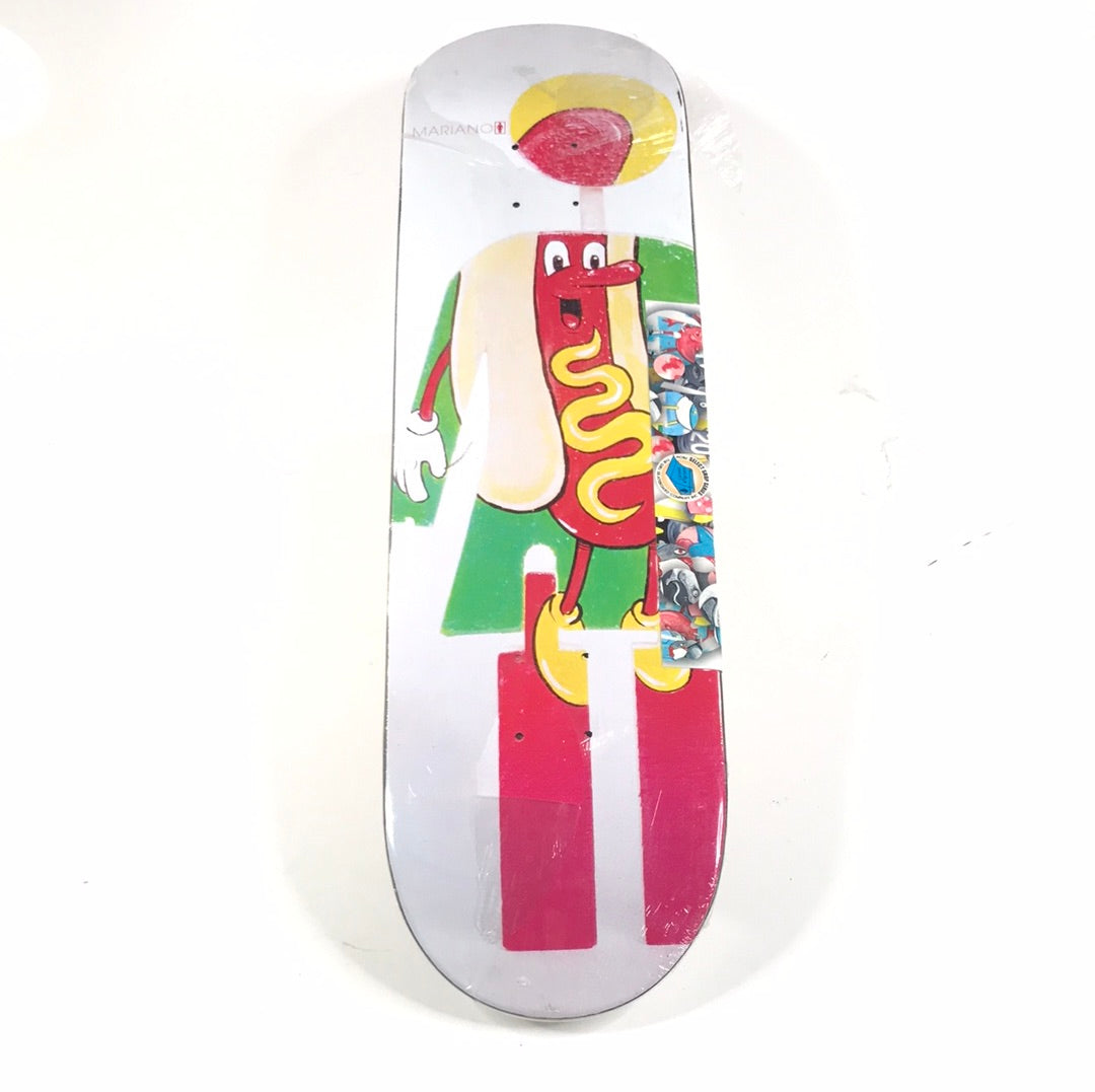 Girl Guy Mariano Select 2 White/Red 8 1/8'' Skateboard Deck