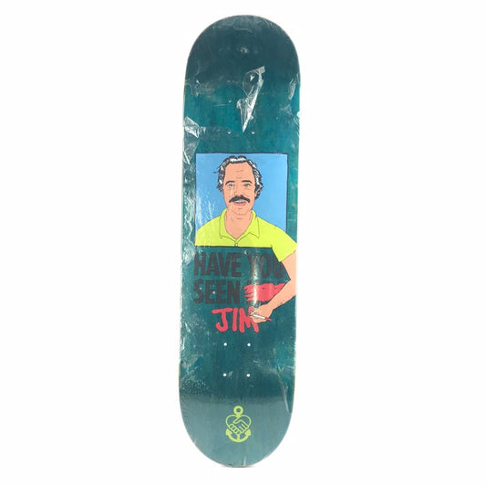 Friendship Jimmy Carlin Have You Seen Him Blue 8.0'' Skateboard Deck