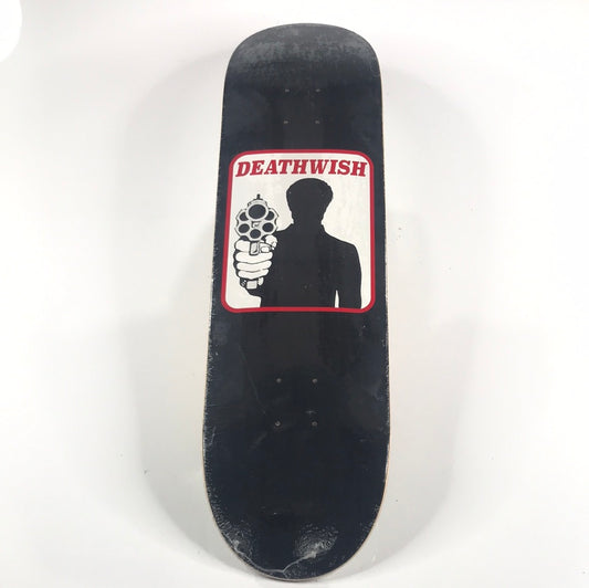 Deathwish Team Gun Black 8.3875 Skateboard Deck