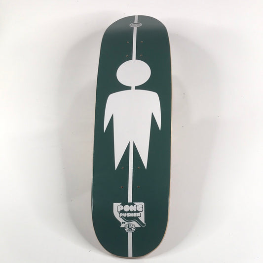 Alien Workshop Team Pong Pusher Green 8.5 Skateboard Deck