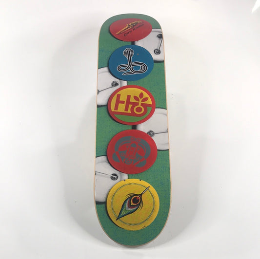 Habitat Guru Khalsa Pins Multi 8.0 Skateboard Deck